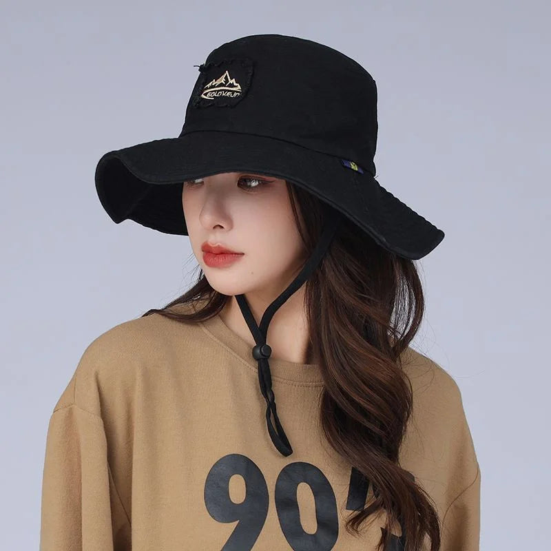 Summer Wide Large Brim Men Women Fisherman Hat