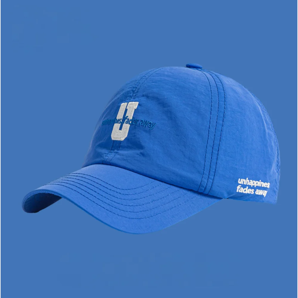 Baseball Cap Curved Brim Mesh Waterproof Embroidery Letter Hat