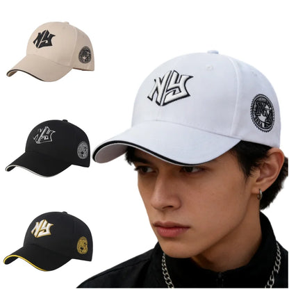 NY Logo Baseball Cap Adjustable Snapback Hat