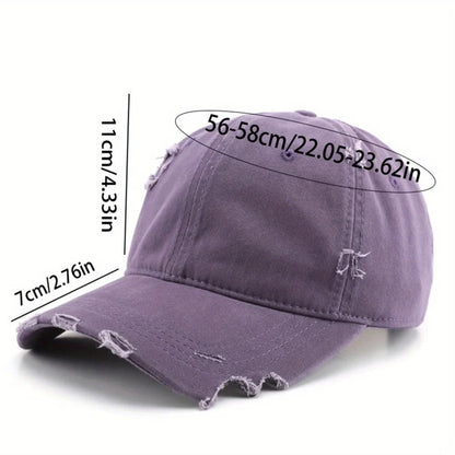 Casual Daily Vintage Distressed Baseball Cap