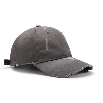 Women's Washed Distressed Baseball Cap For Outdoor Sports
