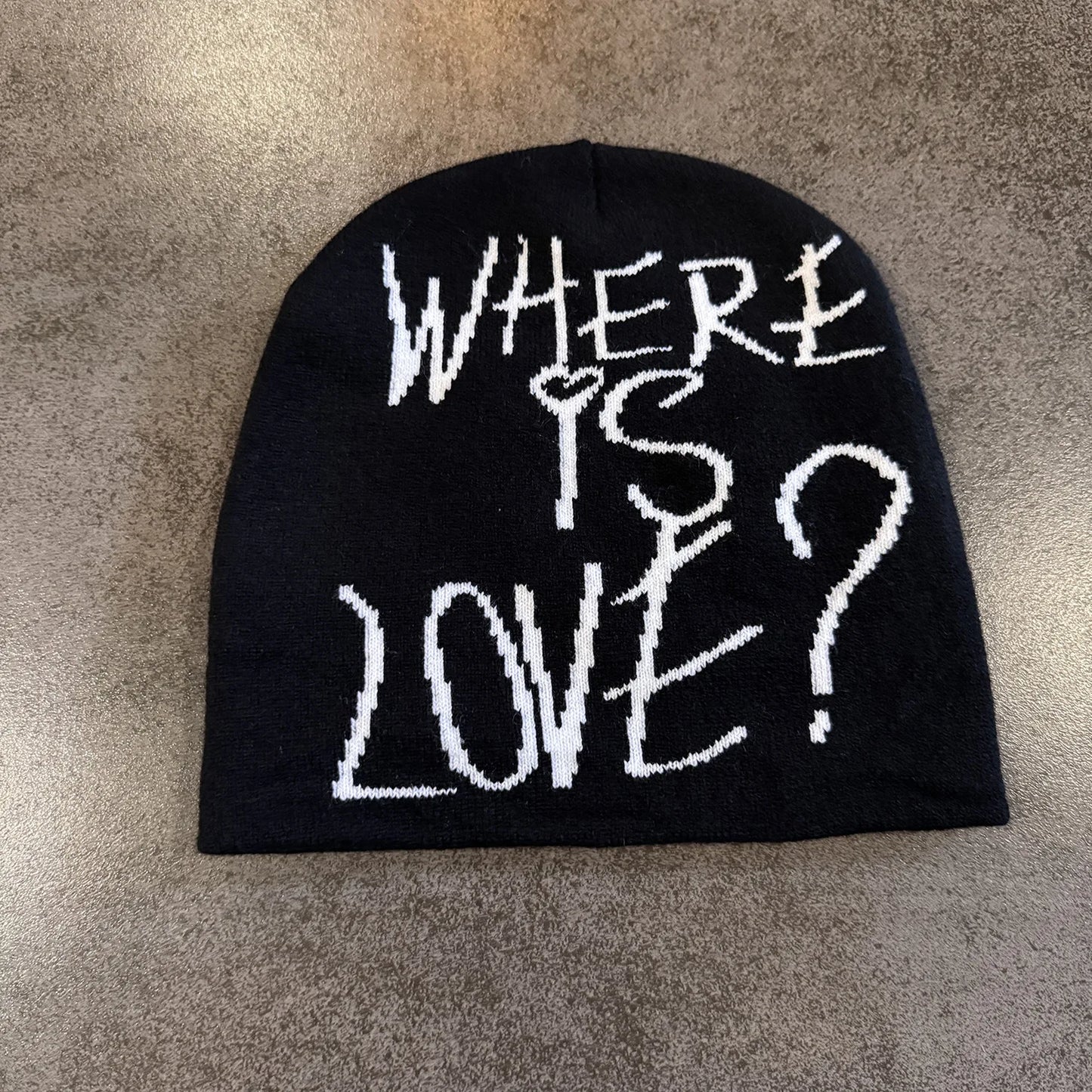 Y2k Letter Butter Knit Hats Skullies Beanies Autumn Winter Warm Hat