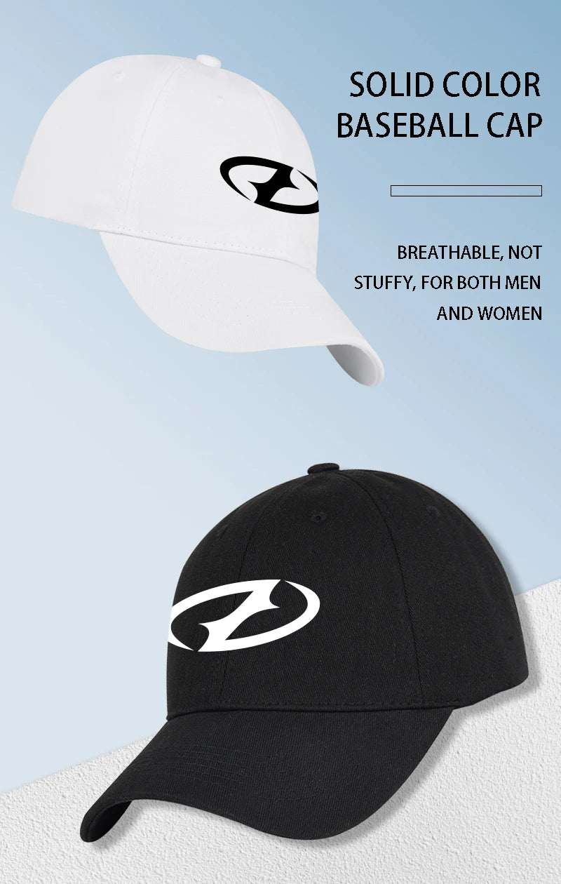 Minimalist Logo Print Baseball Cap Soft Comfortable and Breathable Unisex Perfect For Daily Style Hat