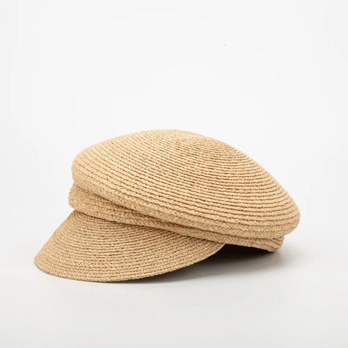 Summer High Quality Handmade Raffia Women Visor