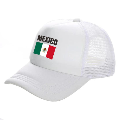 Mexico Trucker Cap Men Cool Mexico National Hat Baseball Cap Cool Summer Unisex Mesh Net Caps