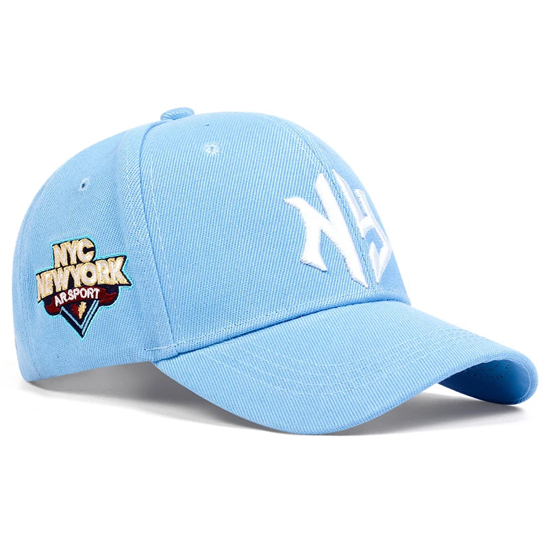 Nyc New York Embroidery Baseball Caps Cotton Fashion Sports Hip hop