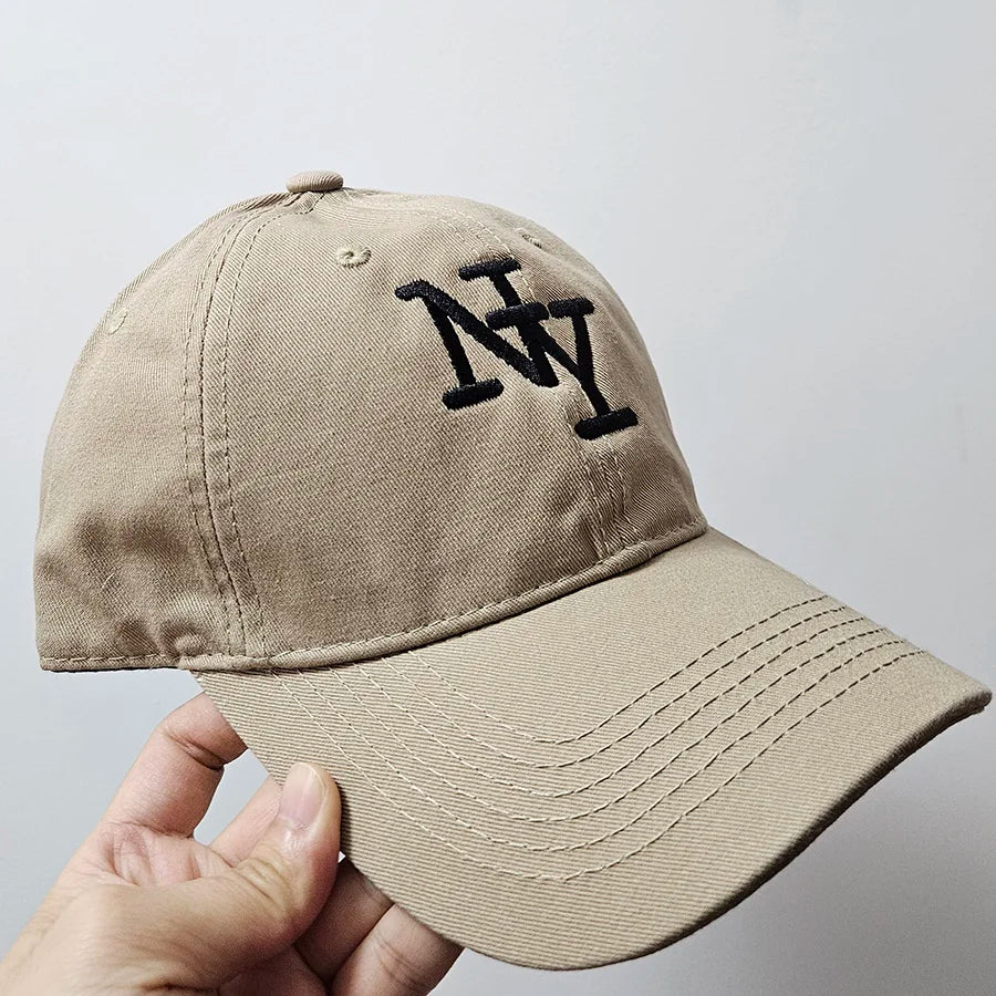 Embroidery NY Letters New York Baseball Cap For Men Soft Top Cotton