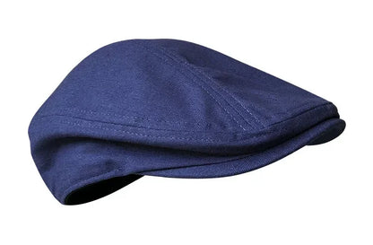 Summer Linen Breathable Big Size Berets Oversize Newsboy Caps