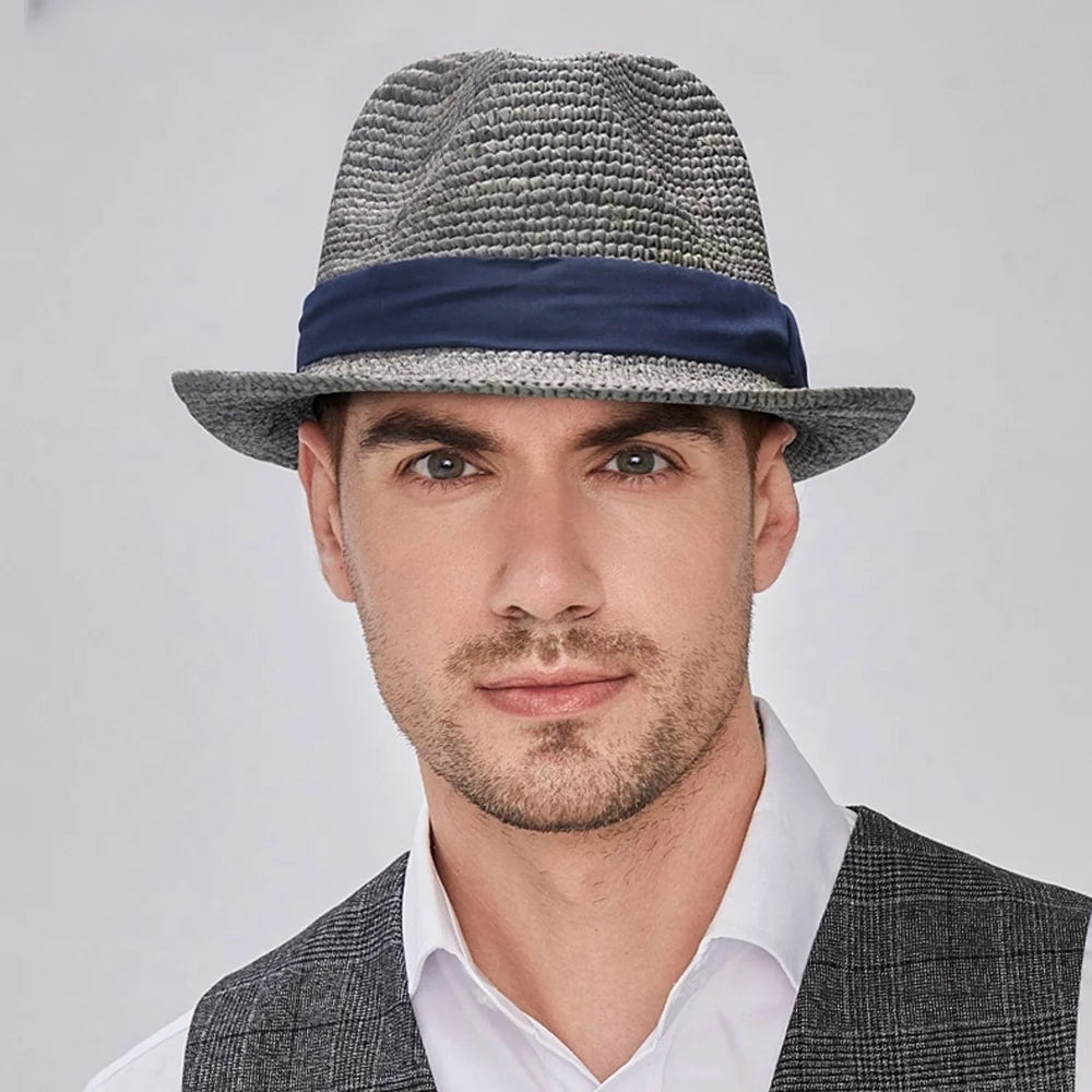 High Quality Raffia Straw Hat Woman Beach Fashion Sun Cap