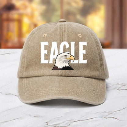 Classic Retro Eagle Head Printed Baseball Cap