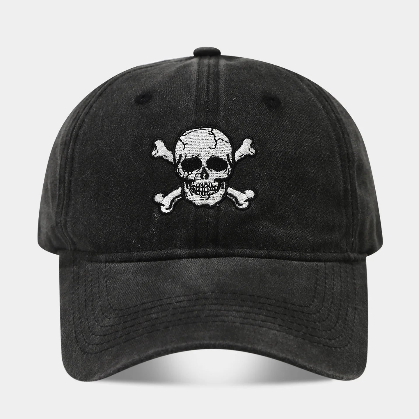 Personalized Skull Embroidered Baseball Cap