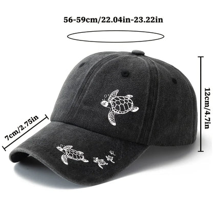 A Stylish Printed Baseball Cap For Both Men And Women