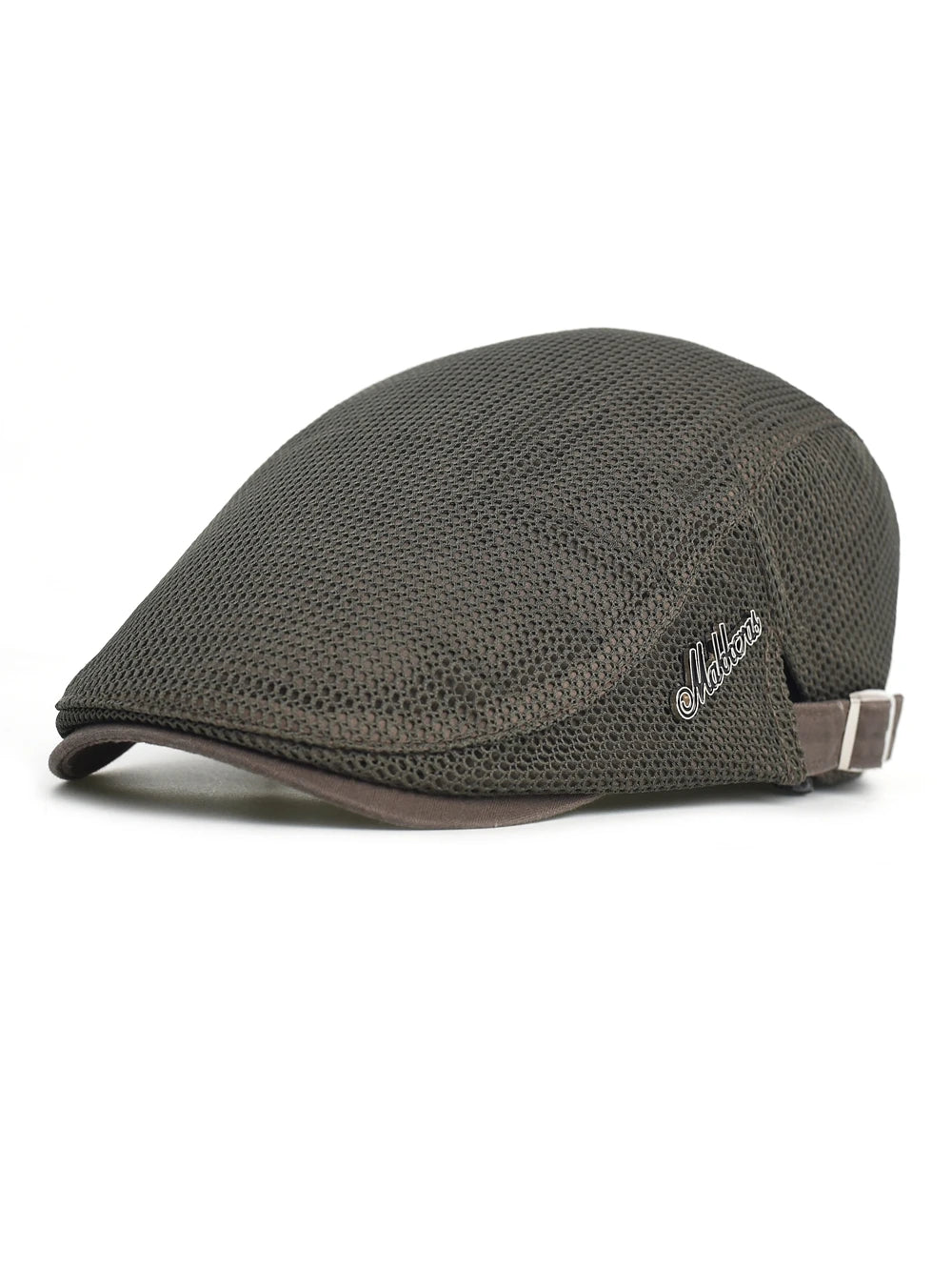 Spring Summer Breathable Mesh Newsboy Caps Men Woman