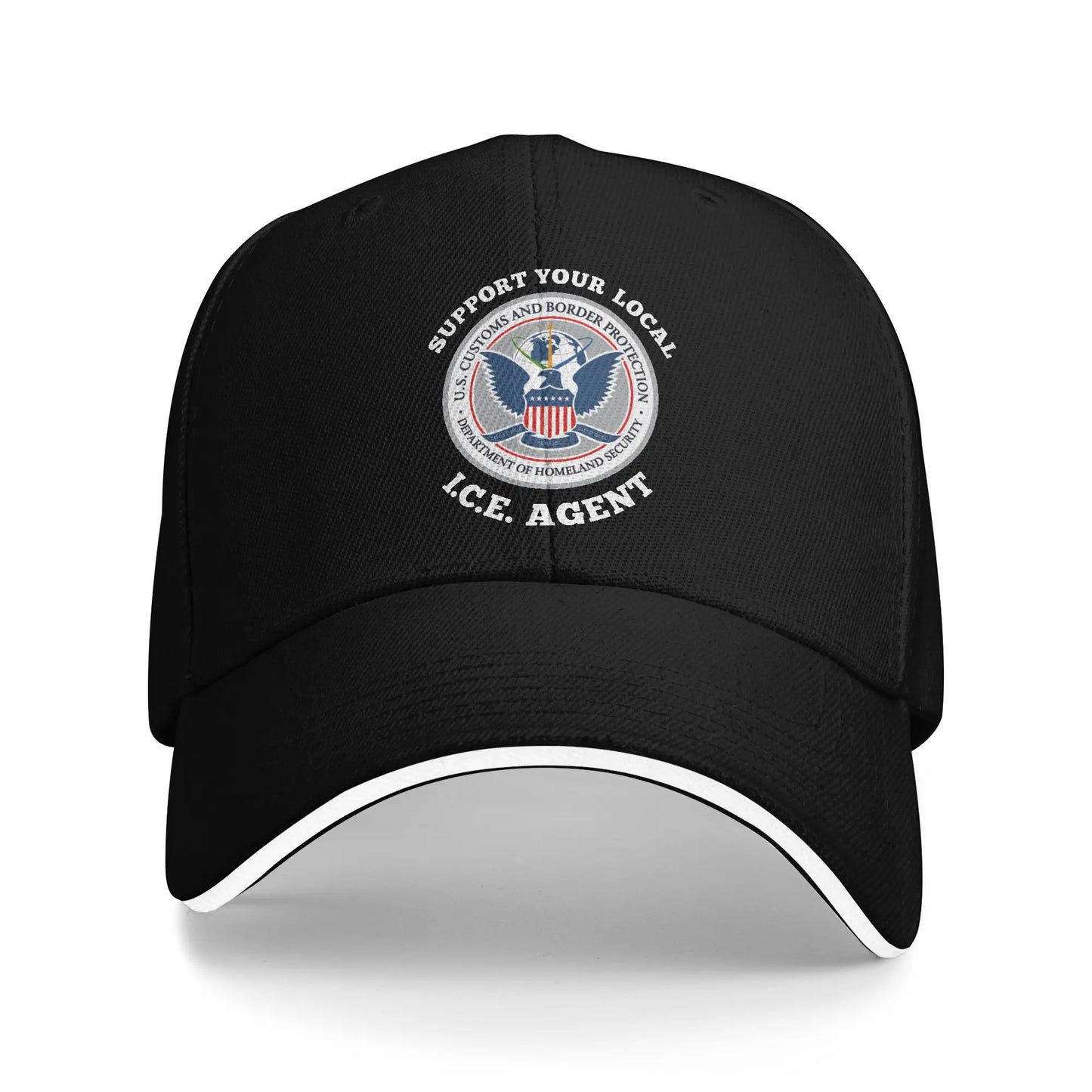 Immigration And Customs Enforcement Ice Casual Baseball Cap Hiking Fishing