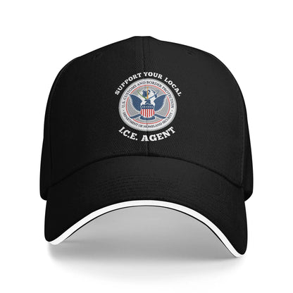 Immigration And Customs Enforcement Ice Casual Baseball Cap Hiking Fishing