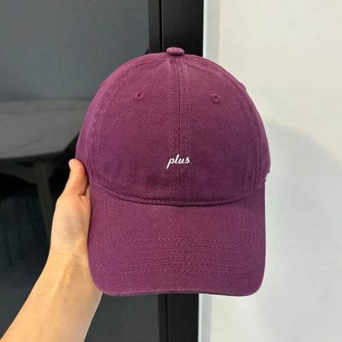Spring Summer Embroidered Letter Baseball Cap