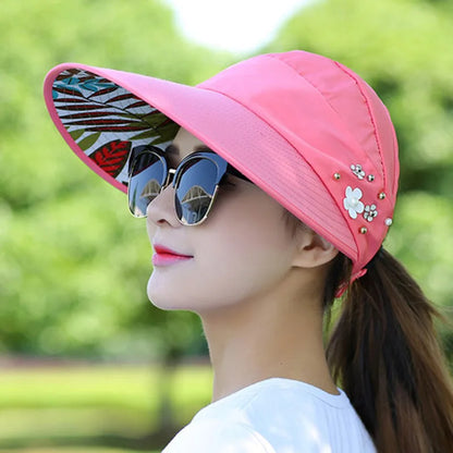 Outdoor Velcro Large Brim Basin Hat