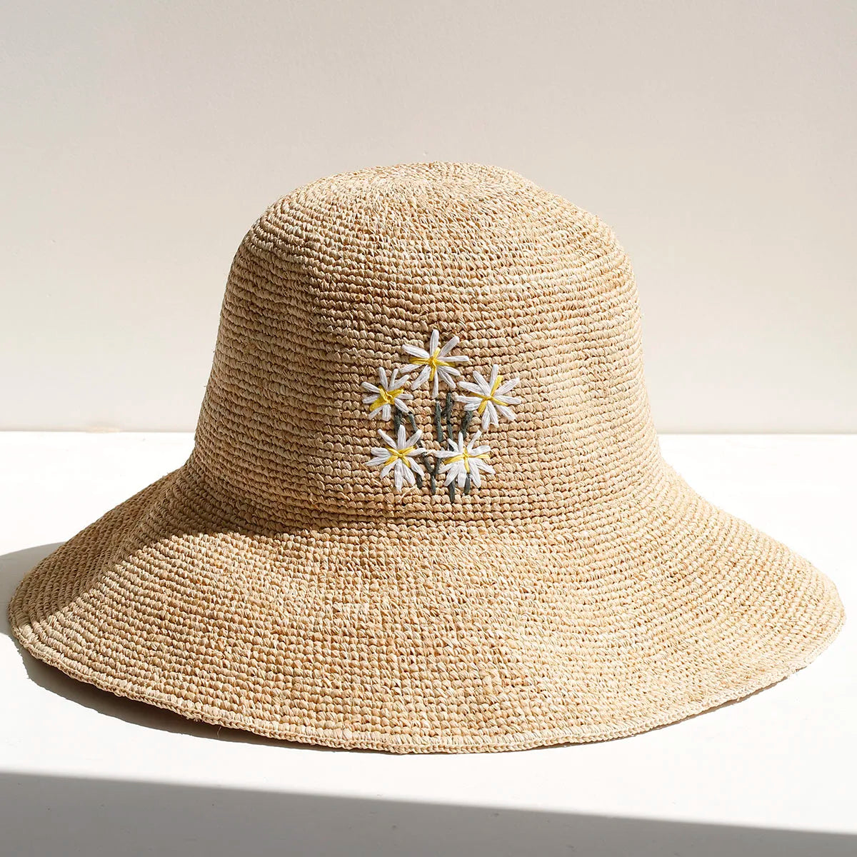 2026 Handmade Big Brim Hat Oversized Tassel Burrs Women Men