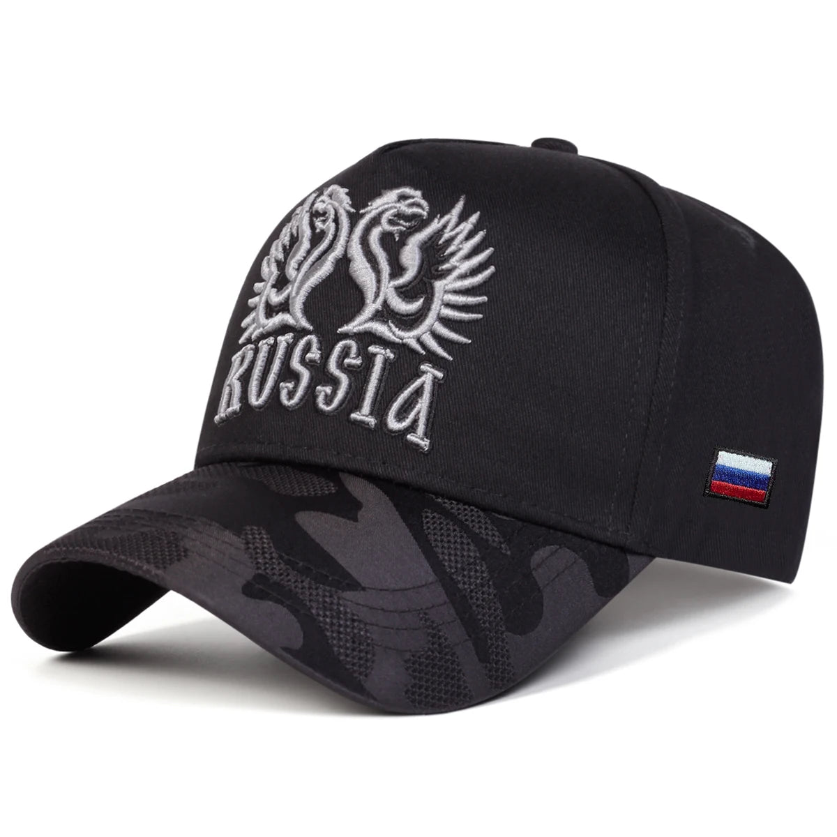 Unisex Russia Embroidery Baseball Caps Spring Autumn