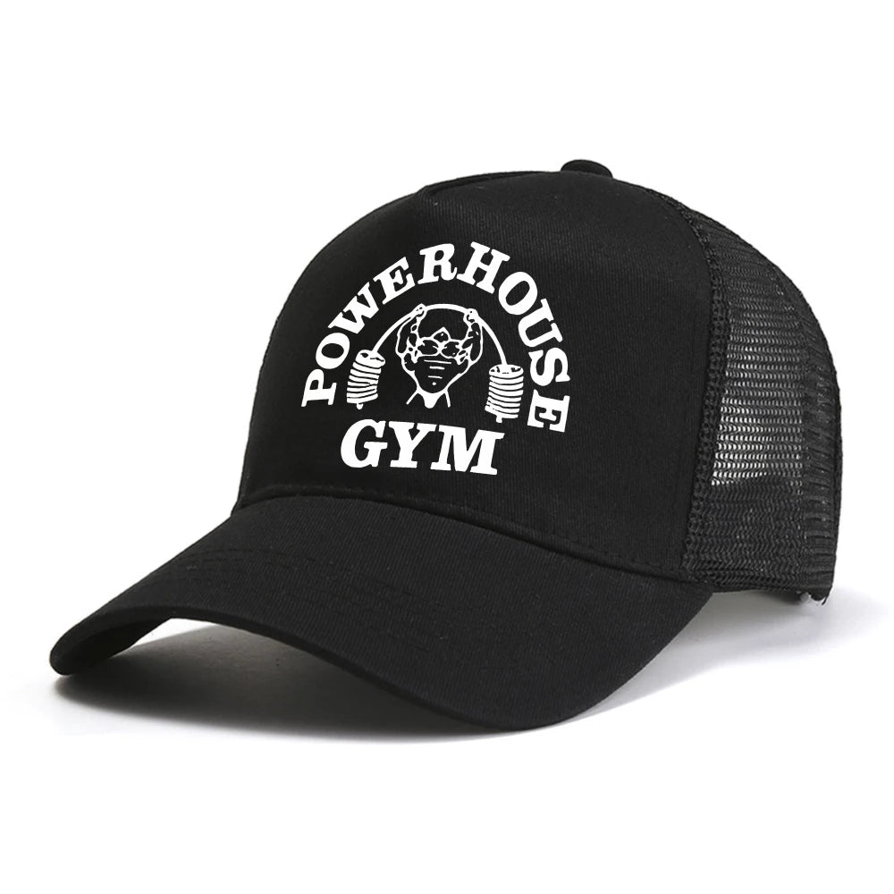 Powerhouse Gym Graphic Baseball Cap Men Women