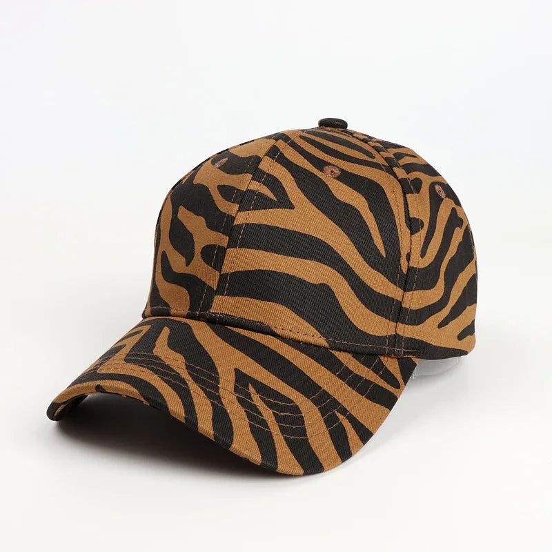 Leopard Print Baseball Cap Ladies Sun Hats