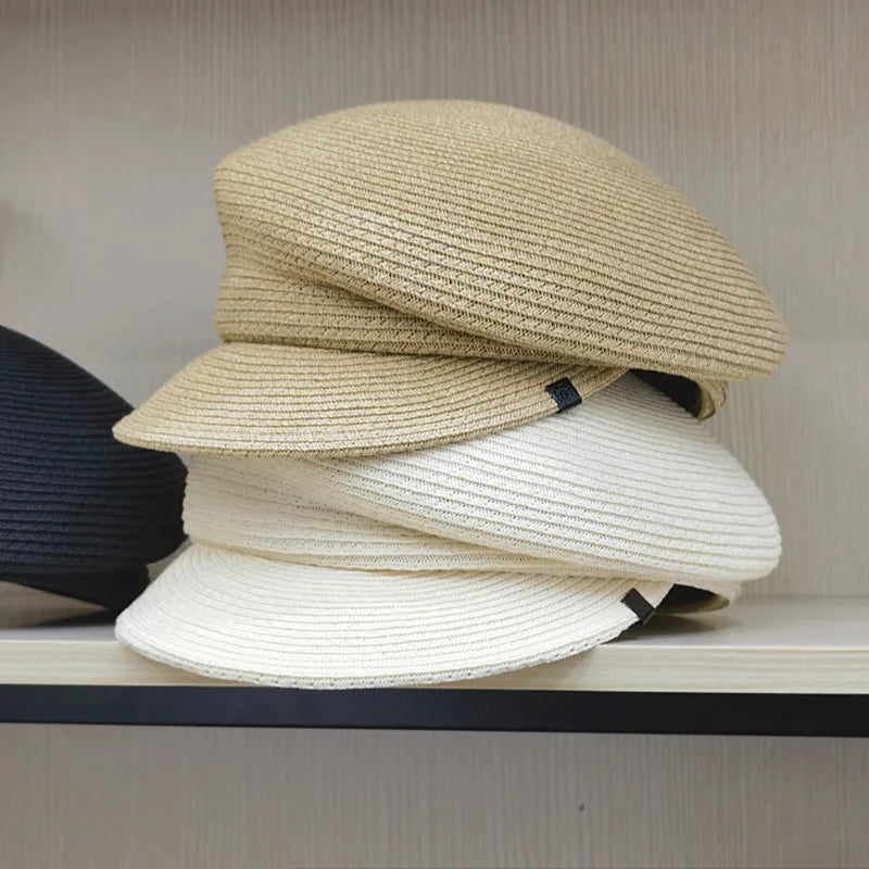 Spring Summer Japanese Hat Fashion Equestrian Straw Hat