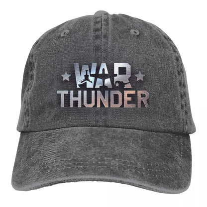 War Thunder Game Baseball Cap