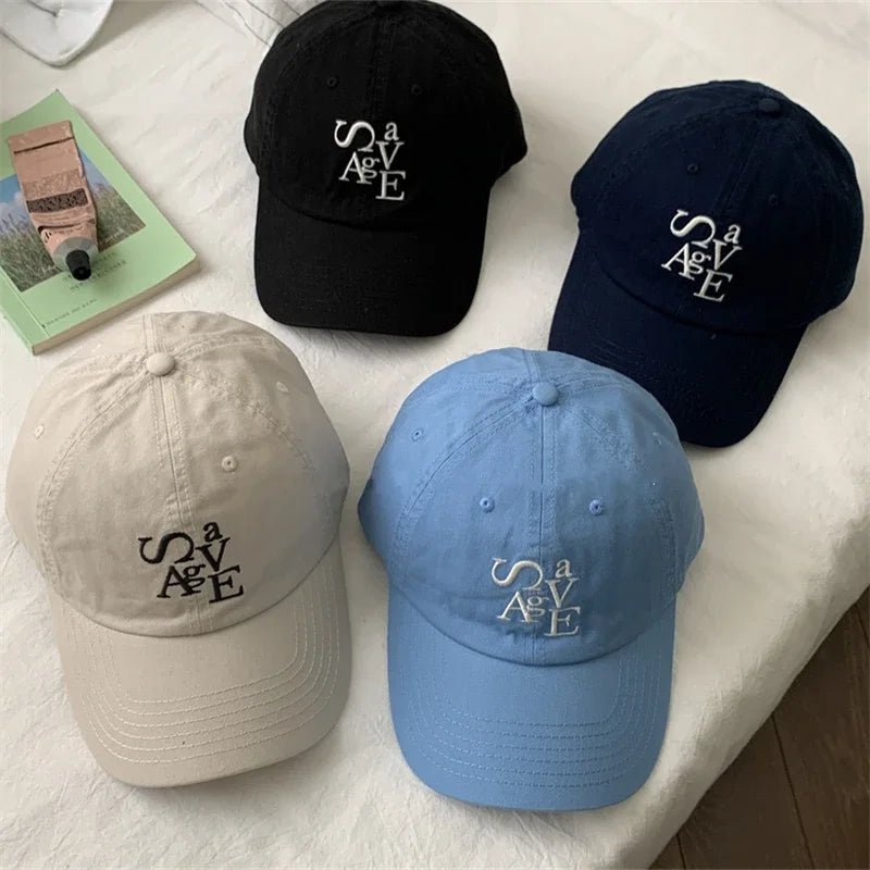 Unisex Letter Embroidery Baseball Caps