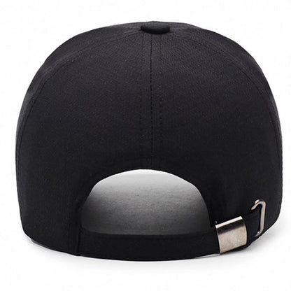 Men Solid Color Cap Outdoor Fashion Fishing Baseball Cap