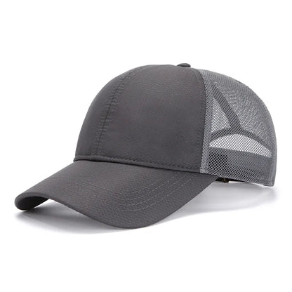 XXXL Men Women Baseball Cap Big Head Plus Size Summer Mesh Top Quality