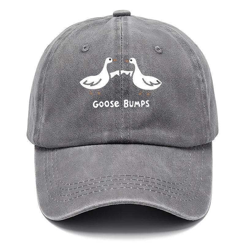 Retro Goose Print Baseball Cap for Men's Sports Hat