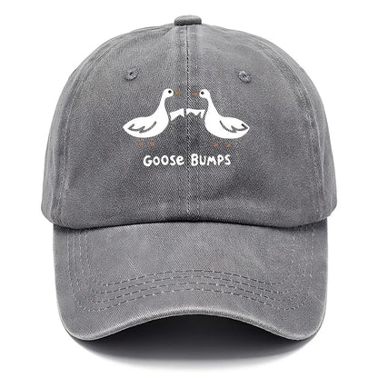 Retro Goose Print Baseball Cap for Men's Sports Hat