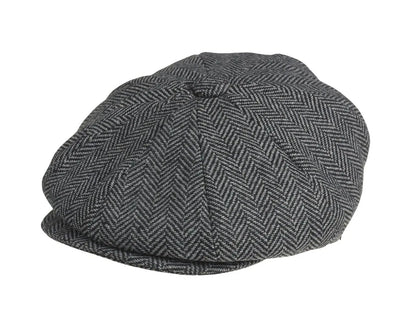 2023 Retro Newsboy Caps Men Octagonal Hats