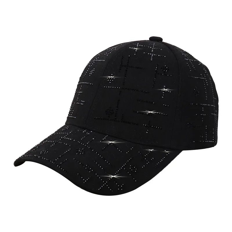 Spring/Summer New Water Diamond Casual Versatile Fashion Baseball Hat