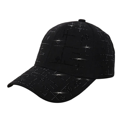Spring/Summer New Water Diamond Casual Versatile Fashion Baseball Hat