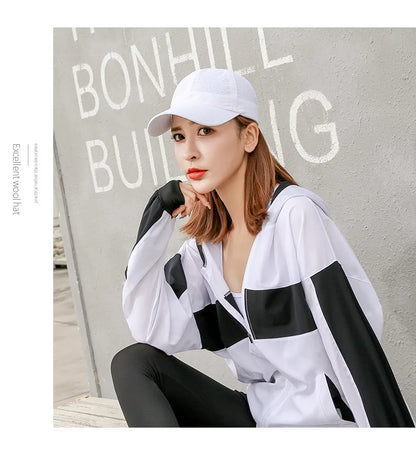 Hat Spring Summer Solid Color Mesh Cap Baseball Cap Autumn Korean Edition Sunscreen Hat Mesh Breathable Peaked Cap