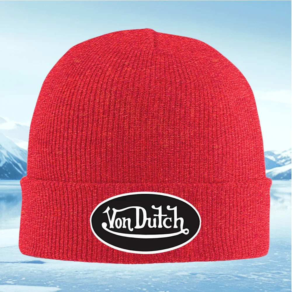 Unisex Knitted Hat Beanie Pullover Cap Winter Thermal Warm Christmas Outdoor