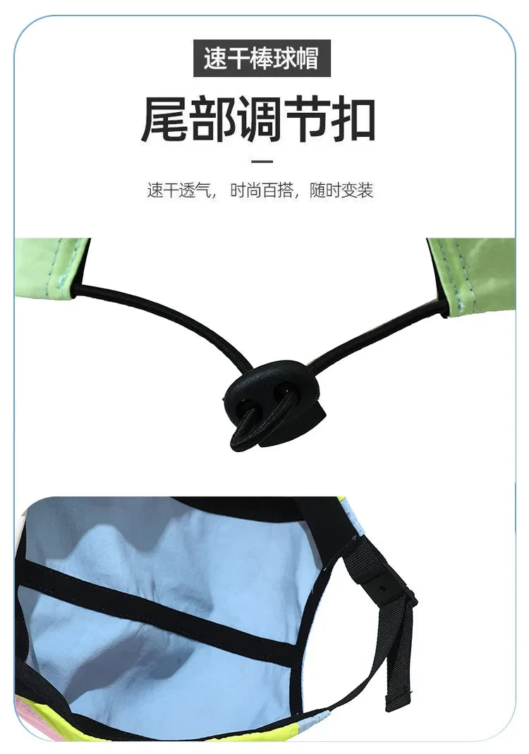 Ultra Light and Quick Drying Running Baseball Hat Sunscreen Hat Marathon Cap Breathable Waterproof Sports Hat