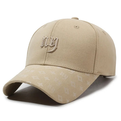 New Embroidered Letter Sports Baseball Hat Men Women