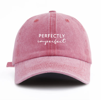 Minimalist Retro Style Casual Soft Adjustable Dad Hat