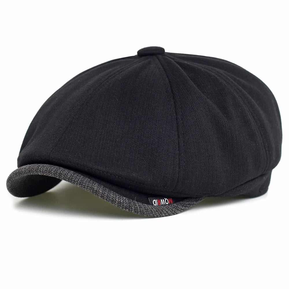 Newsboy Cap Men Women Autumn Winter Classic Vintage