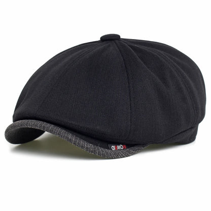 Newsboy Cap Men Women Autumn Winter Classic Vintage