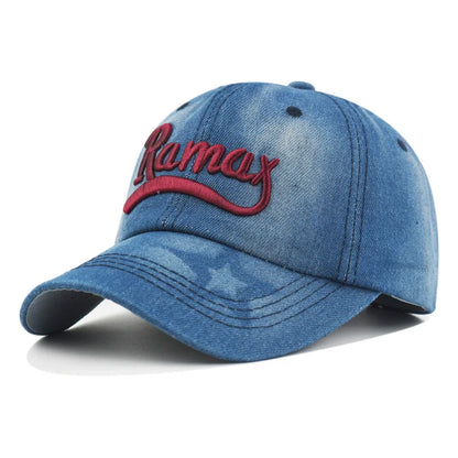 Korean Style Women's Denim Baseball Cap