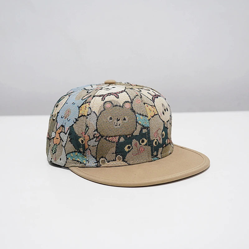 Kids Hip Hop Baseball Cap Boys Girls Sun Hat