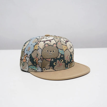 Kids Hip Hop Baseball Cap Boys Girls Sun Hat