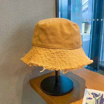 New Custom Logo Ladies Hip Hop Bucket Hats