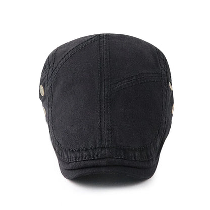 Top Level Men's Berets Hats Casual Cotton Newsboy Caps