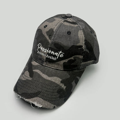 Camouflage Flowers Star Letter Embroidery Baseball Hats