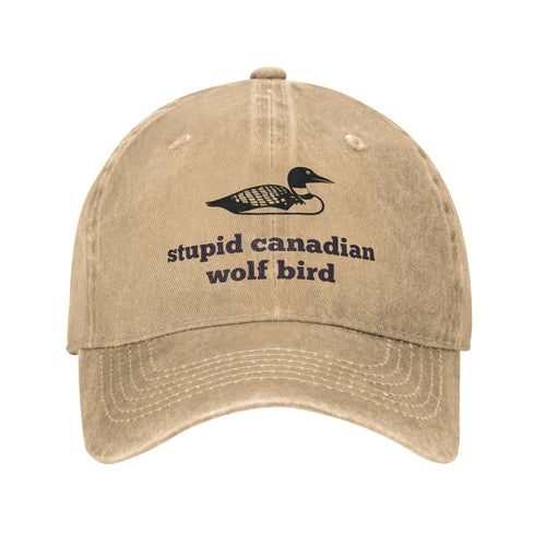 Funny Loon Quote Heated Rivalry Baseball Caps Vintage Distressed Denim Snapback Cap