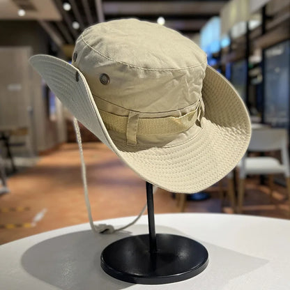 Unisex Summer Outdoor Fishing Hiking Bucket Hat